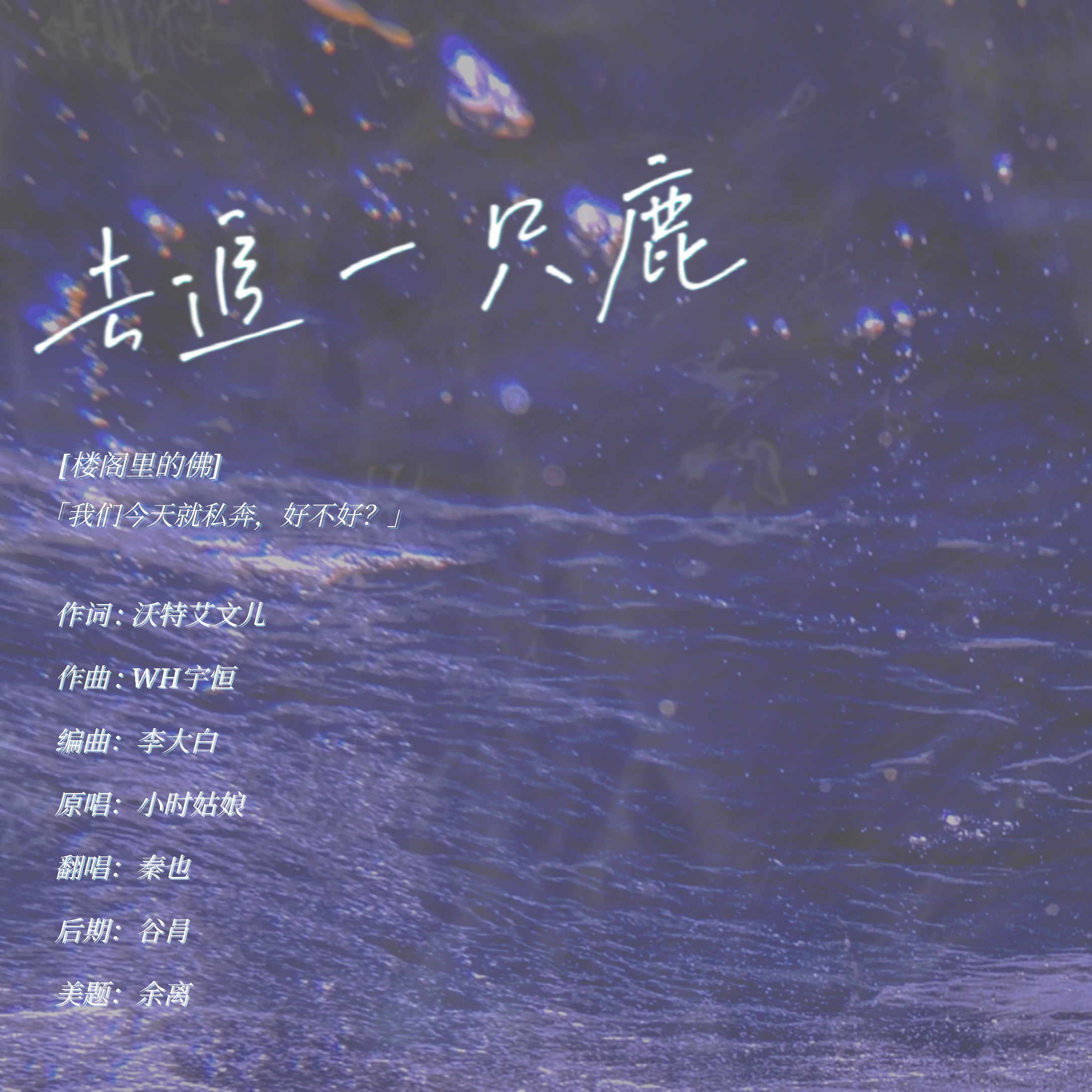 去追一只鹿