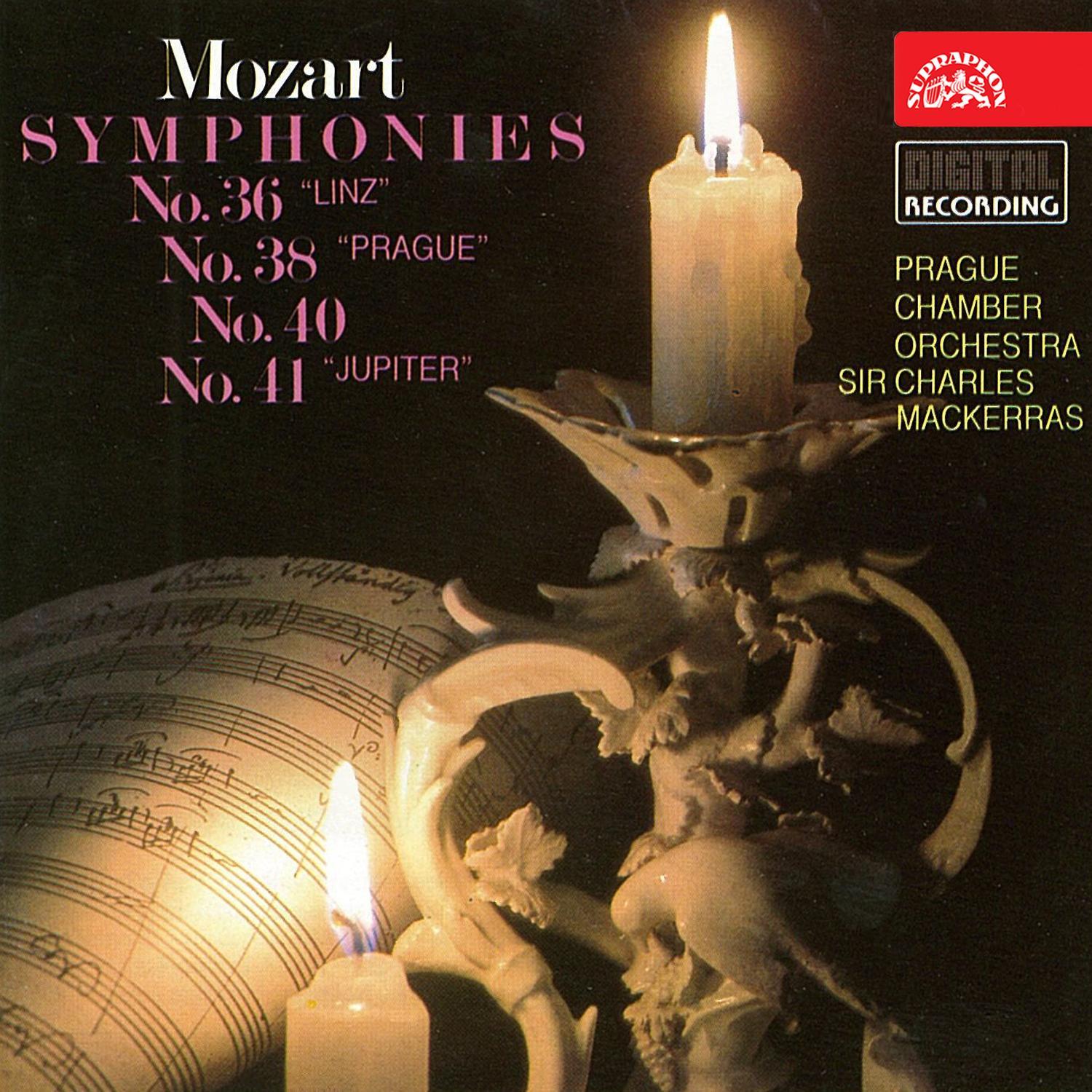 Mozart: Symphonies Nos. 36, 38, 40, 41