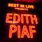 Best in Live: Edith Piaf专辑