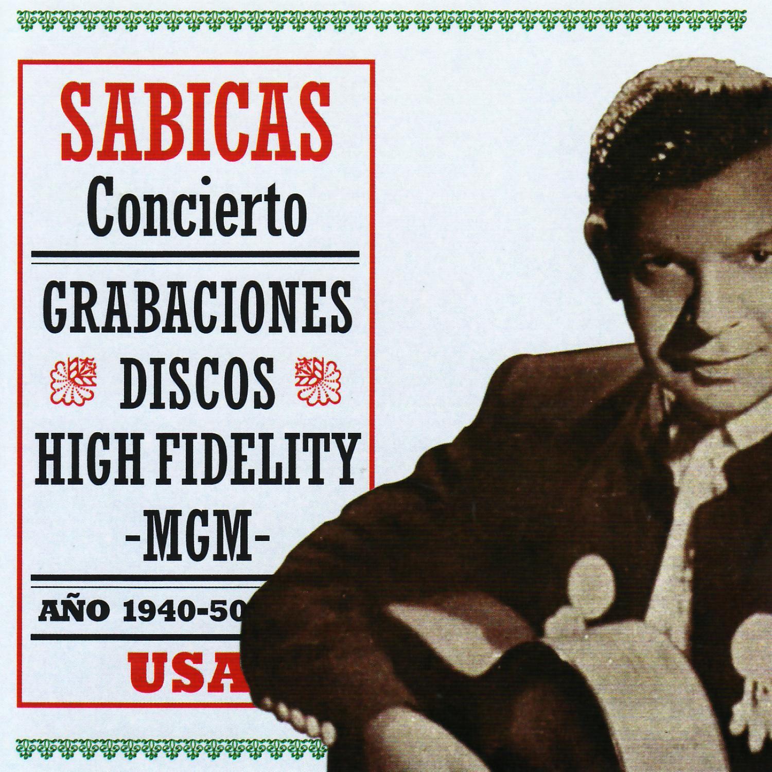 Sabicas Concierto, Año 1940-50 USA