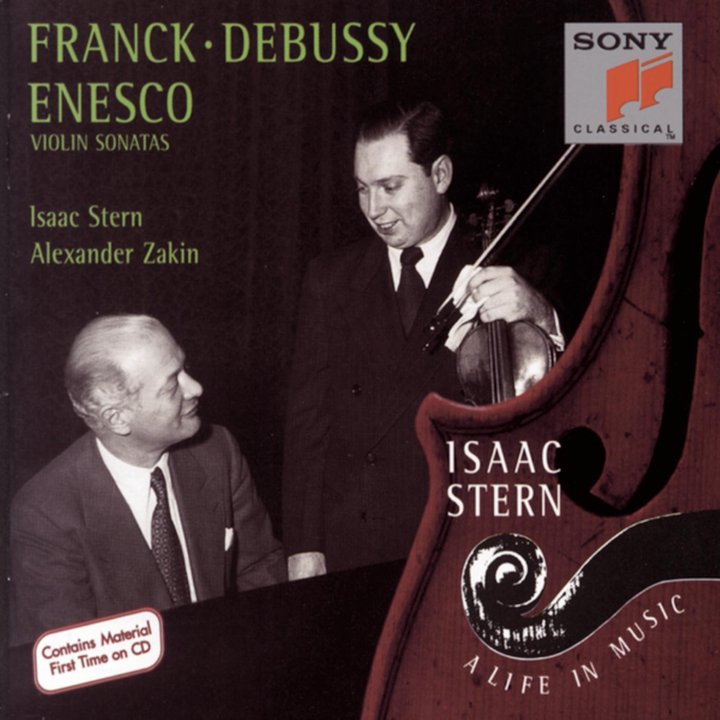 Franck/Debussy/Enesco: Violin Sonatas