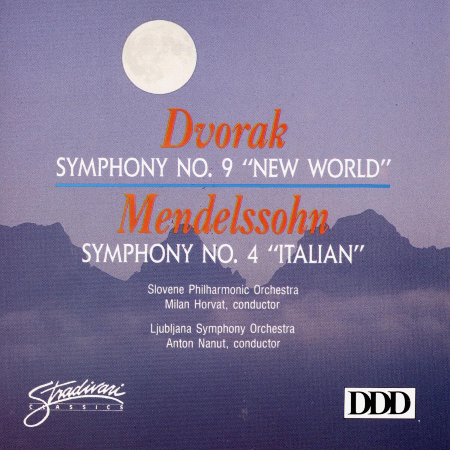 Dvorak: New World Symphony, Mendelssohn: "Italian" Symphony专辑