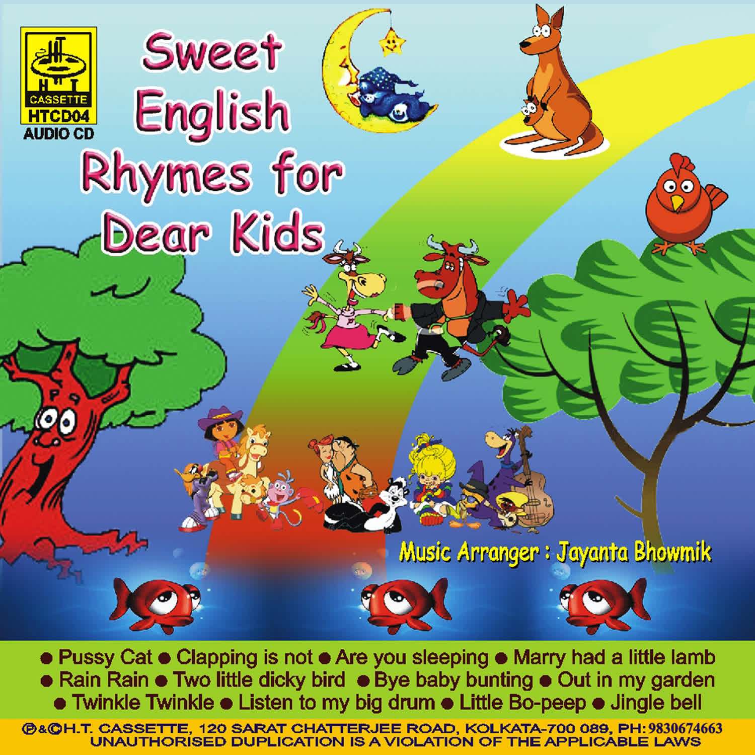 Sweet English Rhymes For Dear Kids
