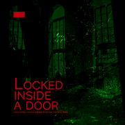 Locked inside a door