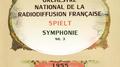 Orchestre national de la Radiodiffusion française spielt: Ludwig van Beethoven: Symphonie Nr. 3专辑