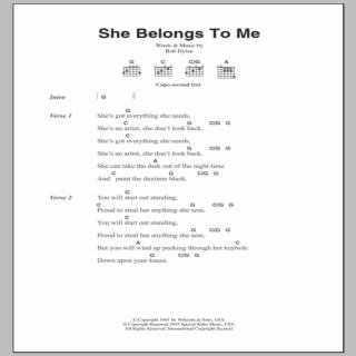 She Belongs to Me (Rosa Lux Belongs Edit)专辑