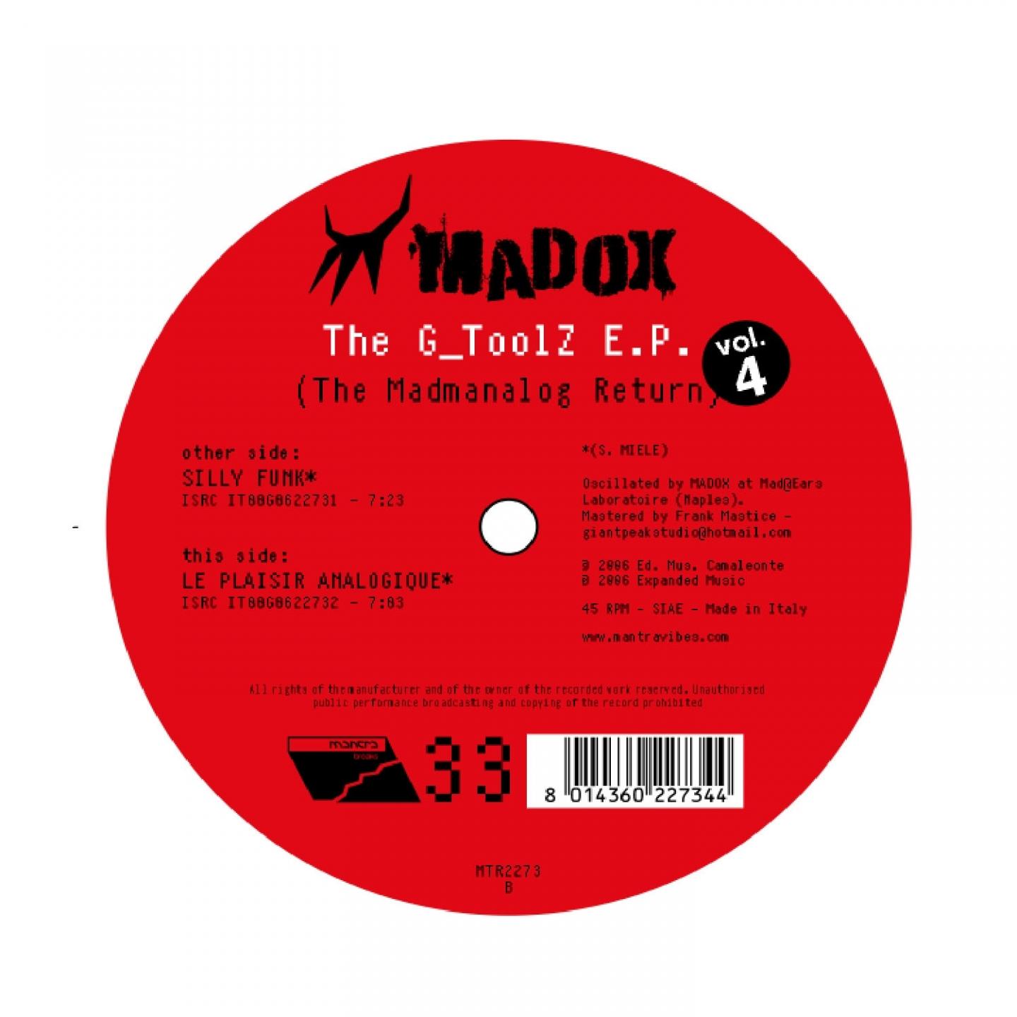The G_Toolz E.P. Vol. 4