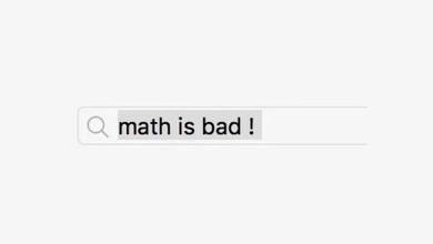 Math is Bad