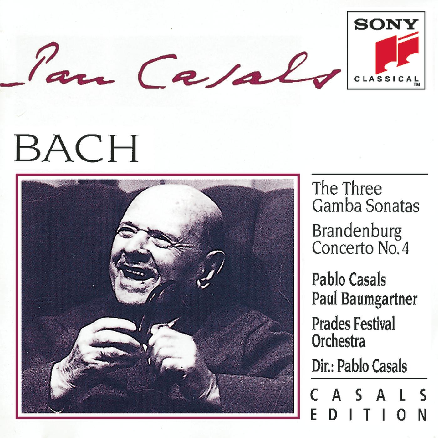 Pablo Casals - Brandenburg Concerto No. 4 in G Major, BWV 1049: II. Andante