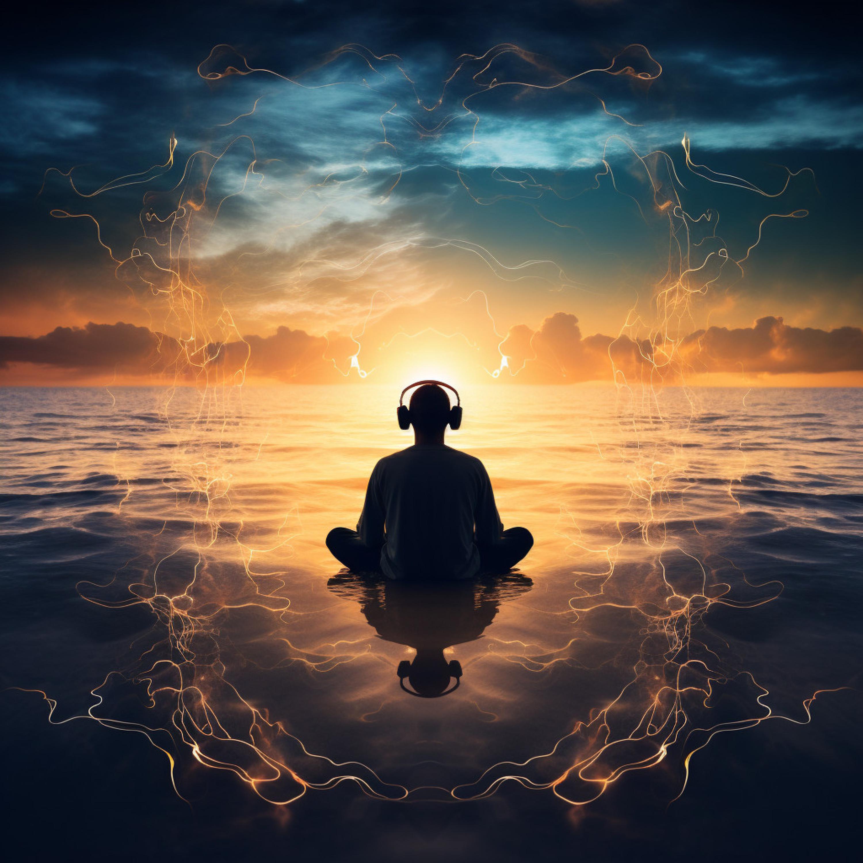Alpha Waves Meditation - Echoes Calm Sea