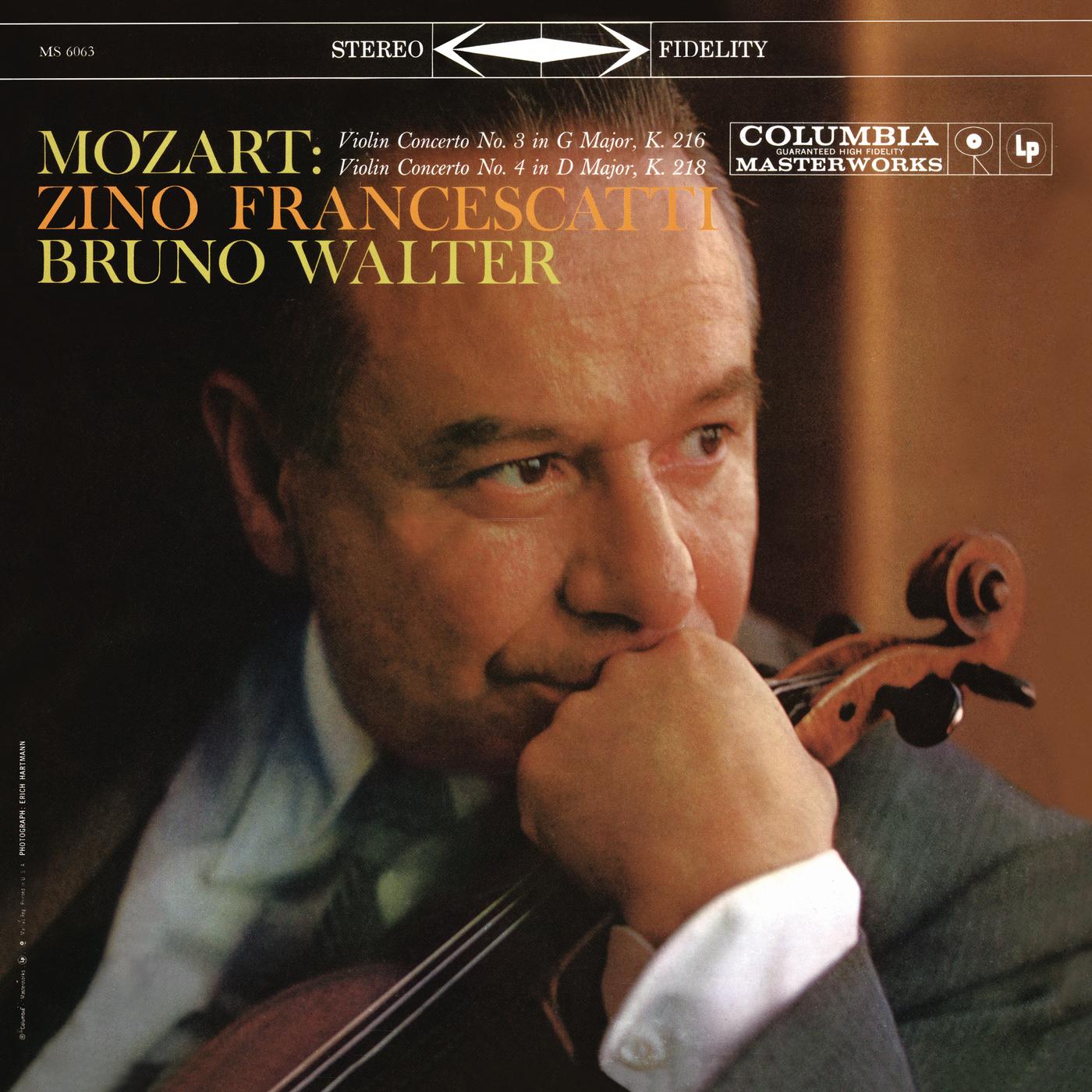 Mozart: Violin Concertos Nos. 3 & 4 (Remastered)