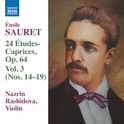 SAURET, É.: 24 Études Caprices, Vol. 3 - Nos. 14-19 (Rashidova)专辑