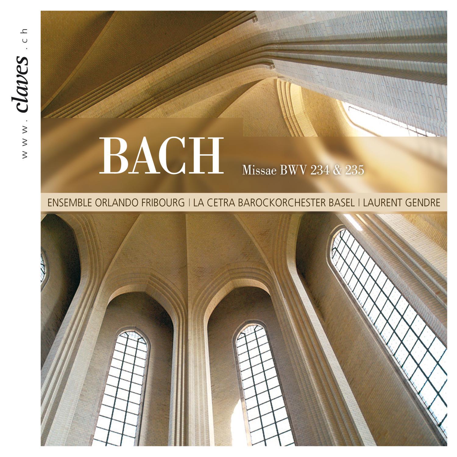 J.S. Bach: Missae breves BWV 234 & 235专辑