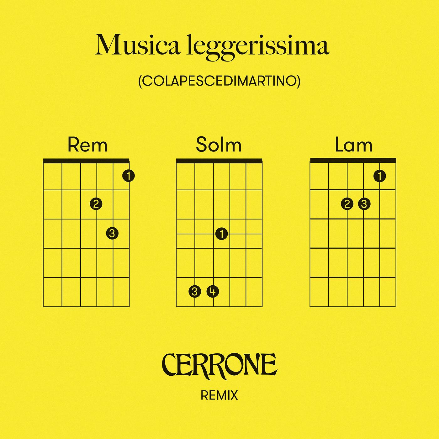 Musica leggerissima (Cerrone Remix)