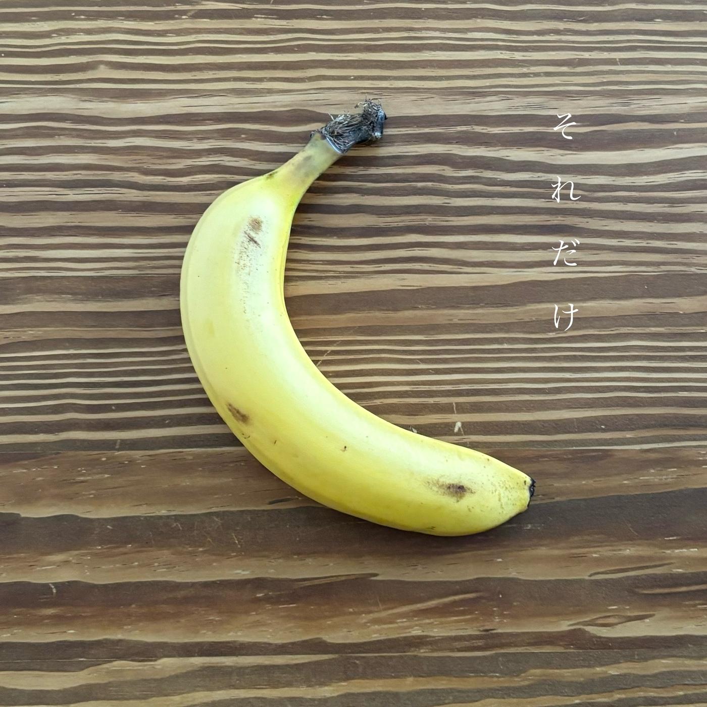 それだけ