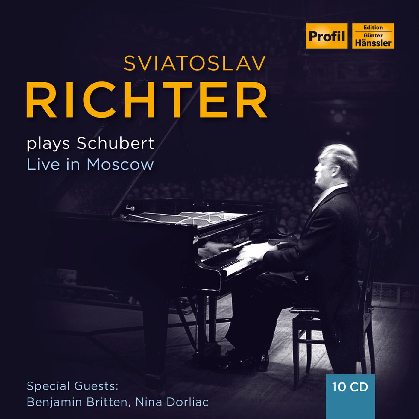 Richter Plays Schubert (Live in Moscow)专辑