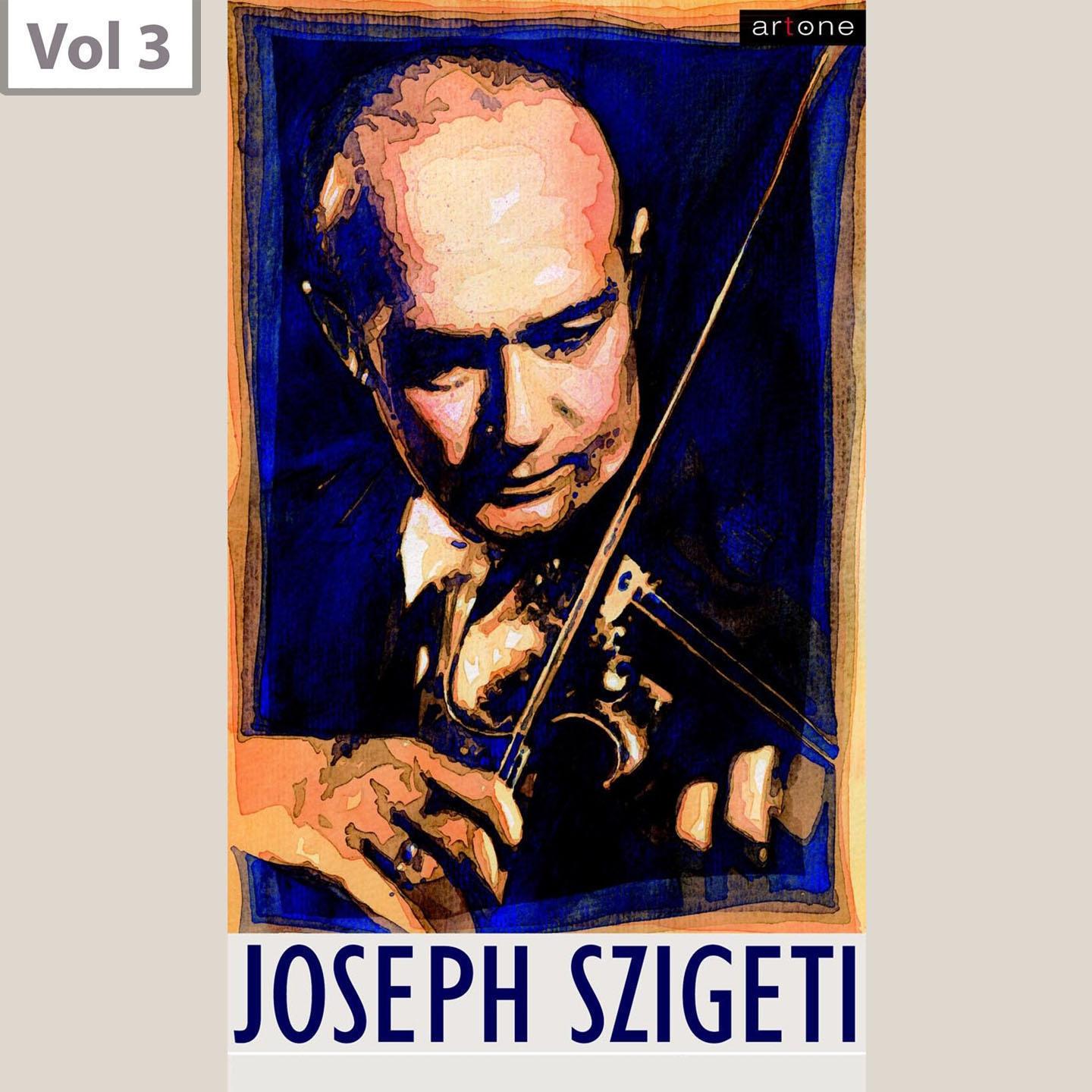 Joseph Szigeti, Vol. 3专辑