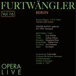 Furtwängler - Opera Live, Vol.16专辑