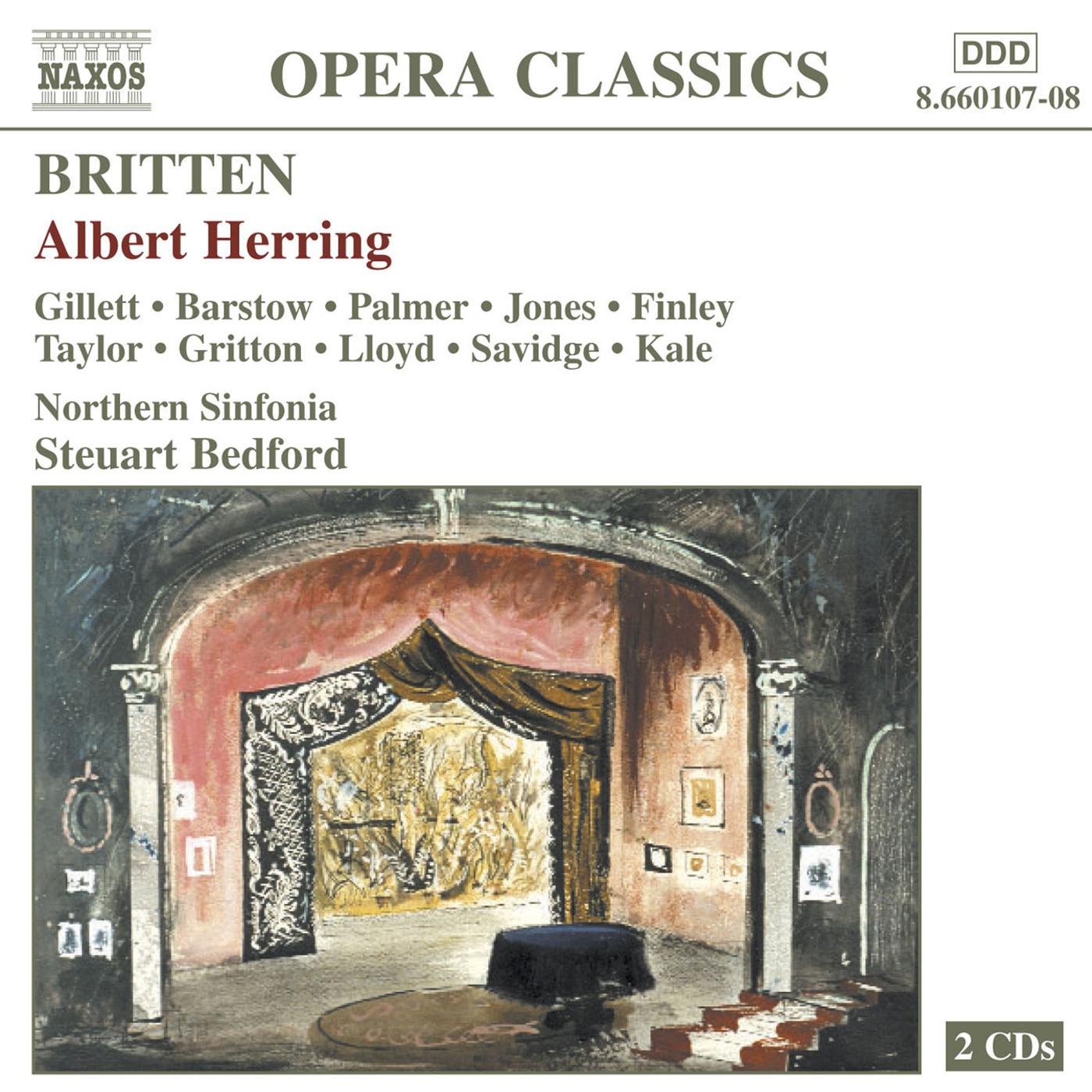 Josephine Barstow - Albert Herring, Op. 39:Act I Scene 2: Sid, I’m sorry