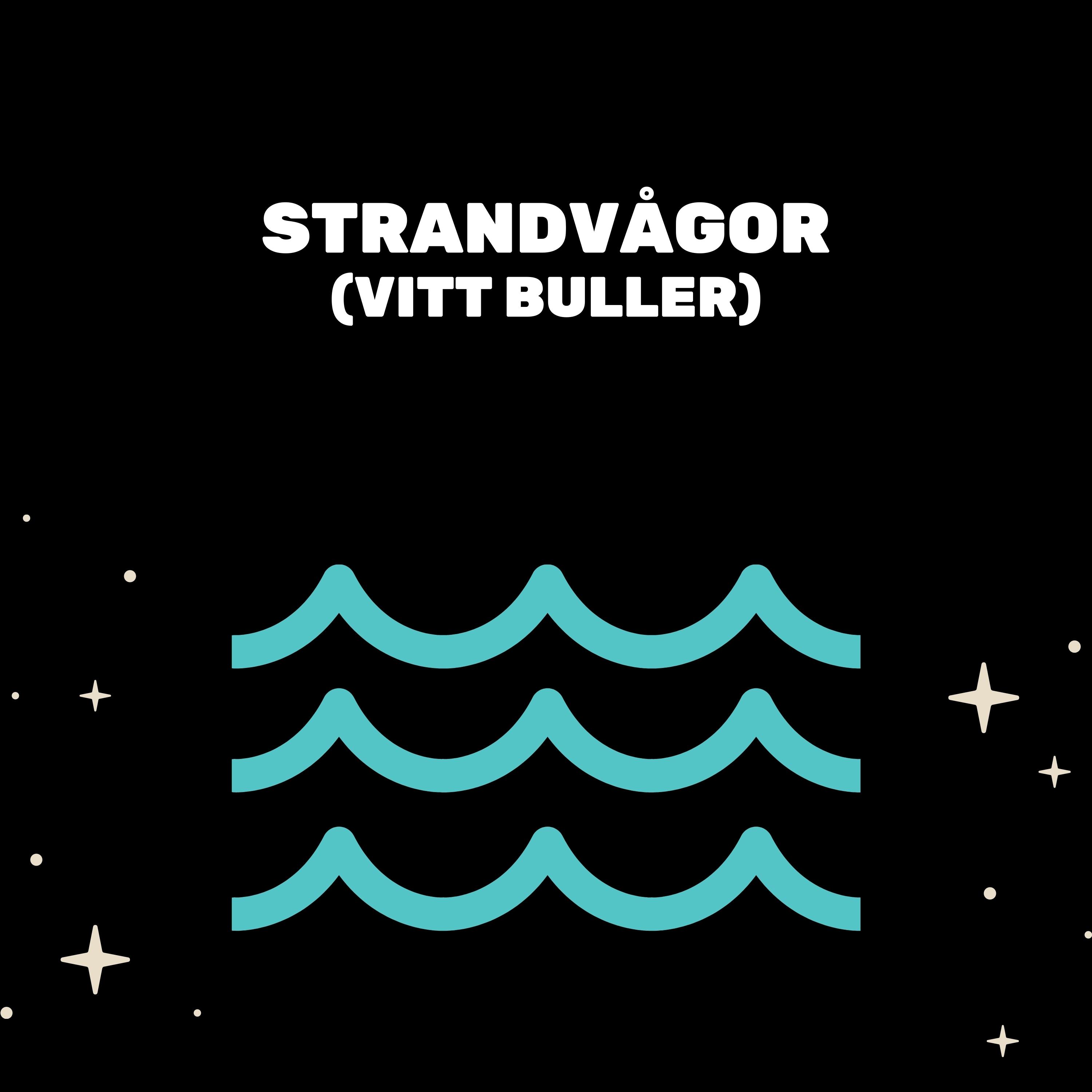Strandvågor (Vitt Buller)