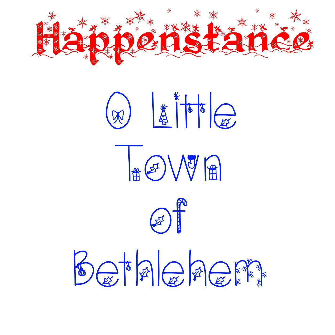 O Little Town of Bethlehem