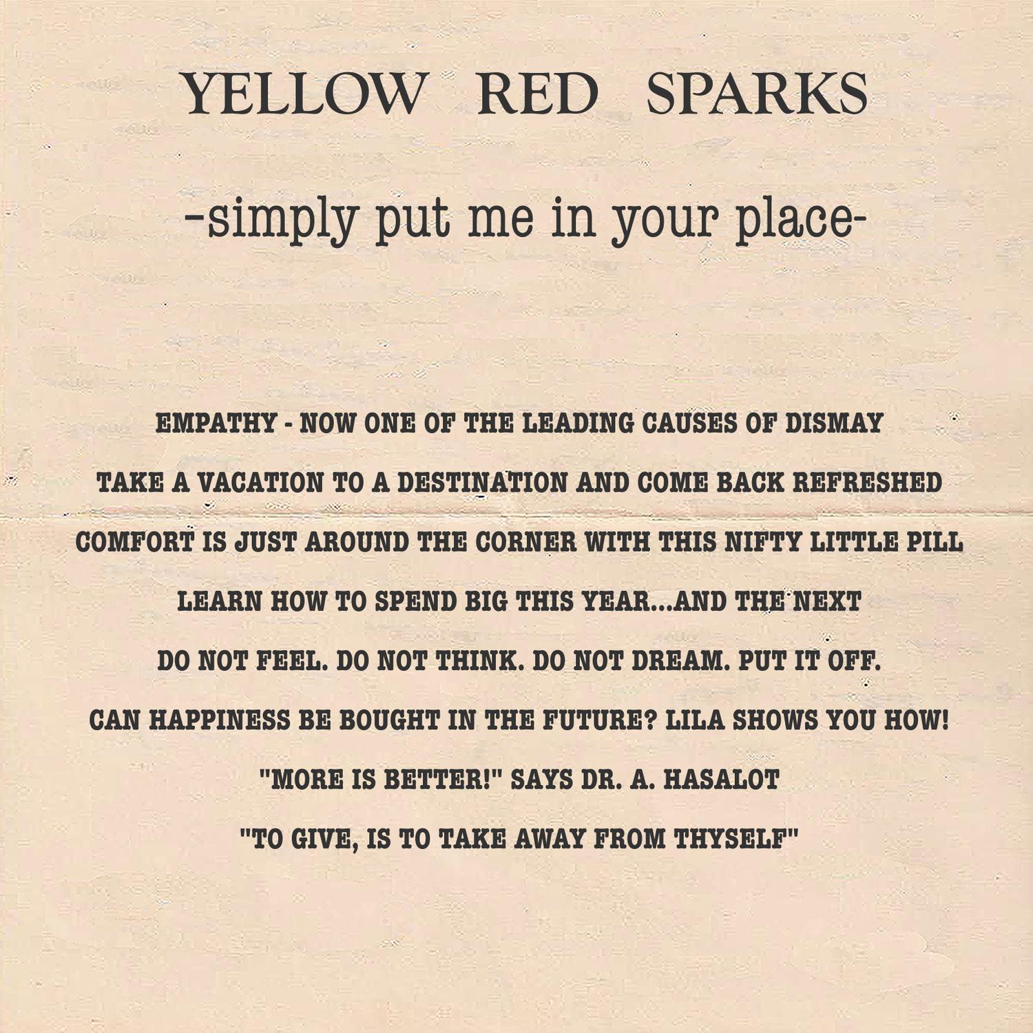 Simply Put Me in Your Place EP