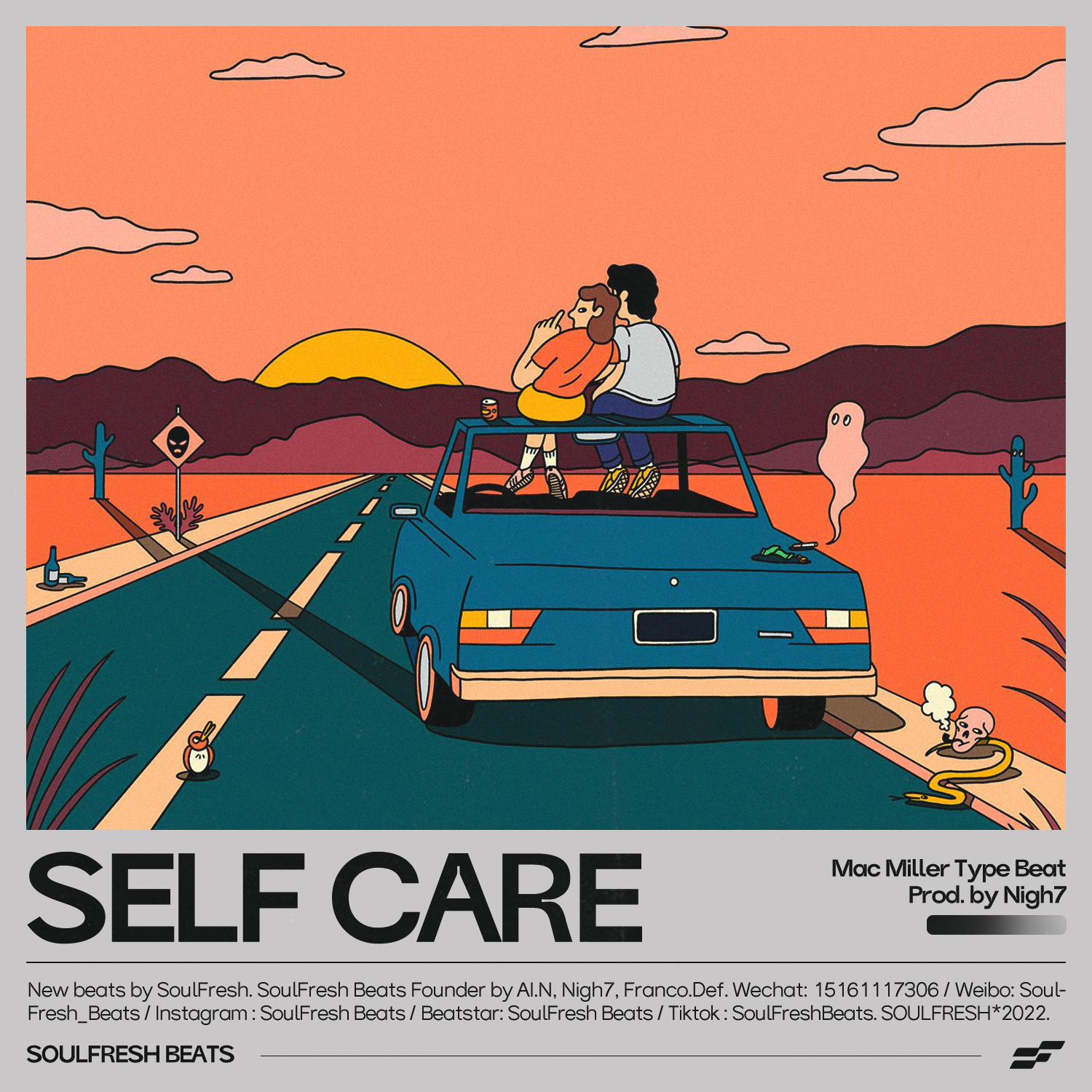 (free)Mac Miller Type Beat "Self Care"