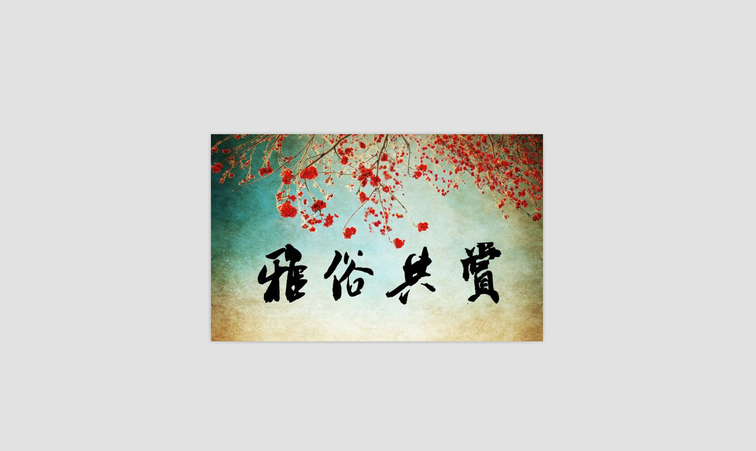 雅俗共赏