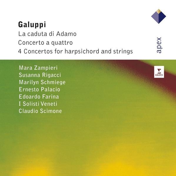 Galuppi : Concerto a Quattri, La Caduta di Adamo & Harpsichord Concertos