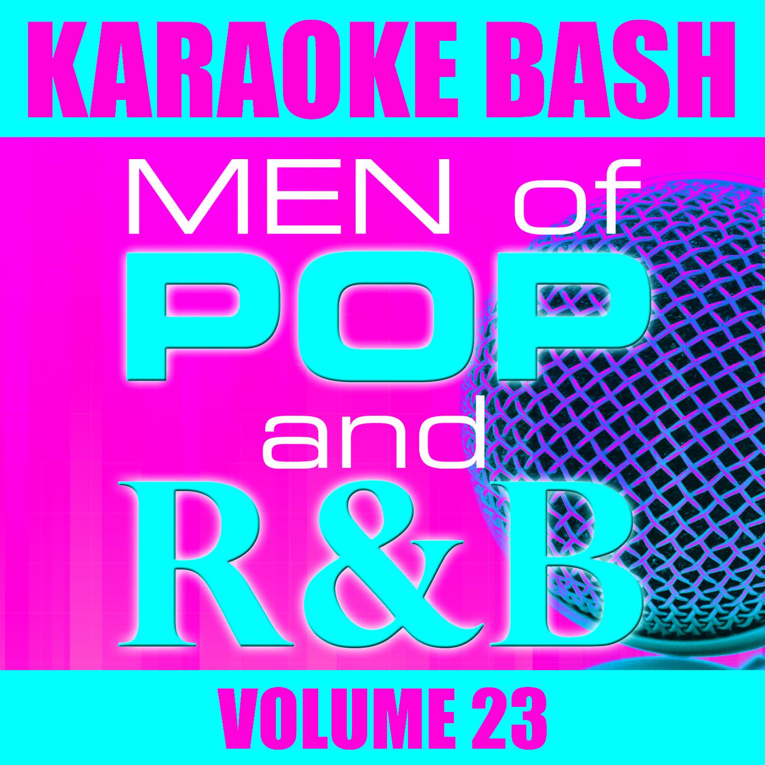 Karaoke Bash: Men of Pop and R&B Vol 23