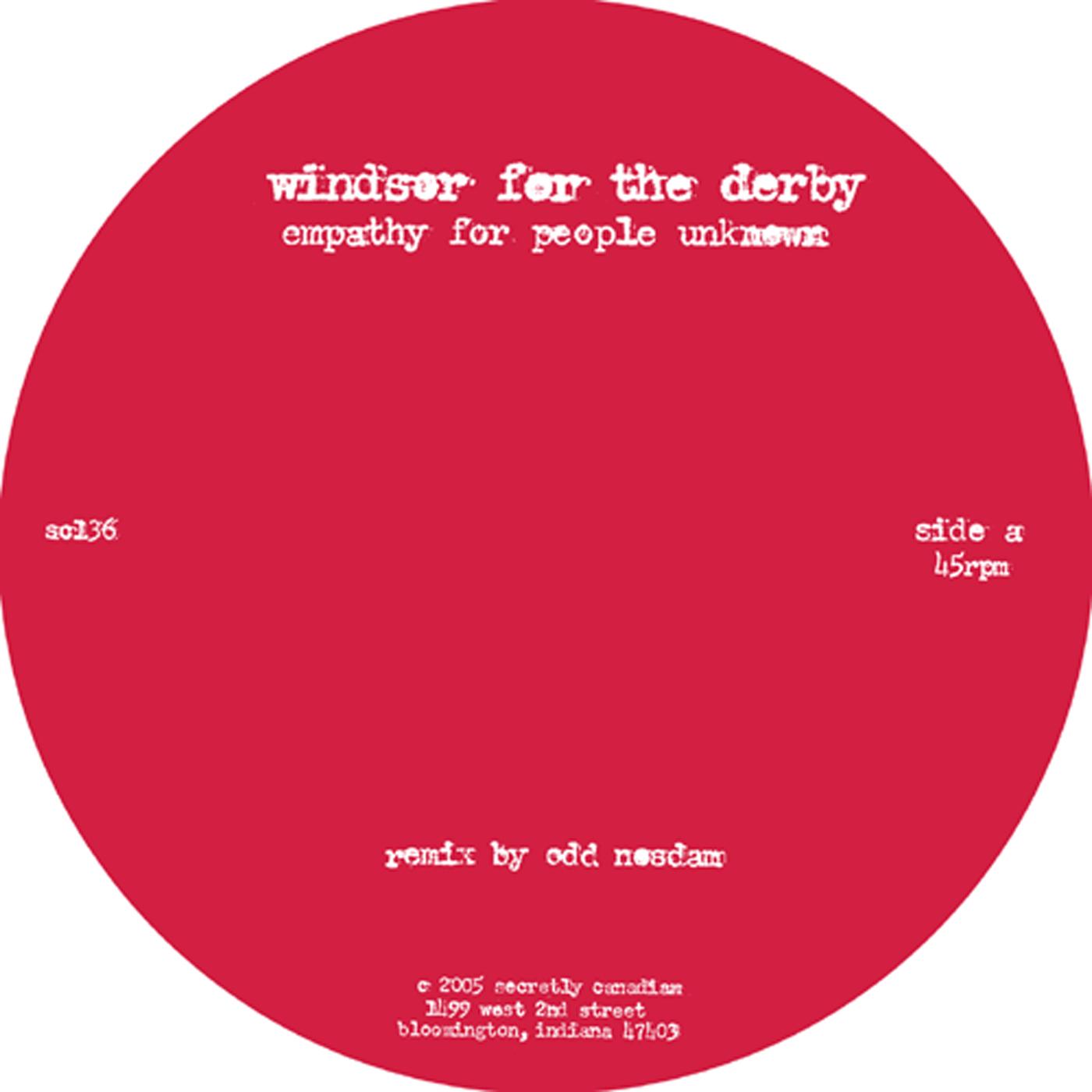 Empathy for People Unknown (Remix by Odd Nosdam) / Gunboats