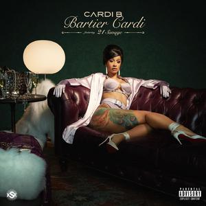 Bartier Cardi - Cardi B feat. 21 Sav (unofficial Instrumental) 无和声伴奏 （降3半音）