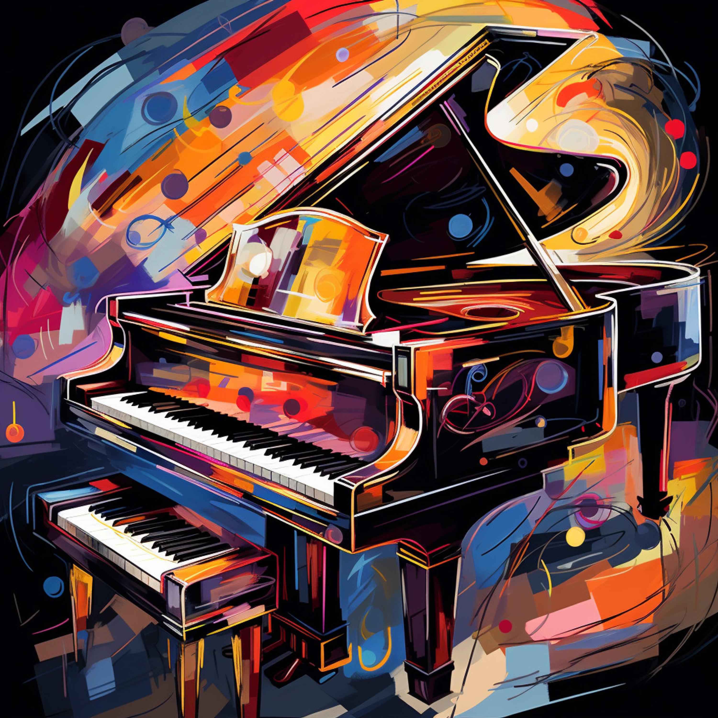 Soothing Jazz Nights - Jazz Piano Colorful Dialogue