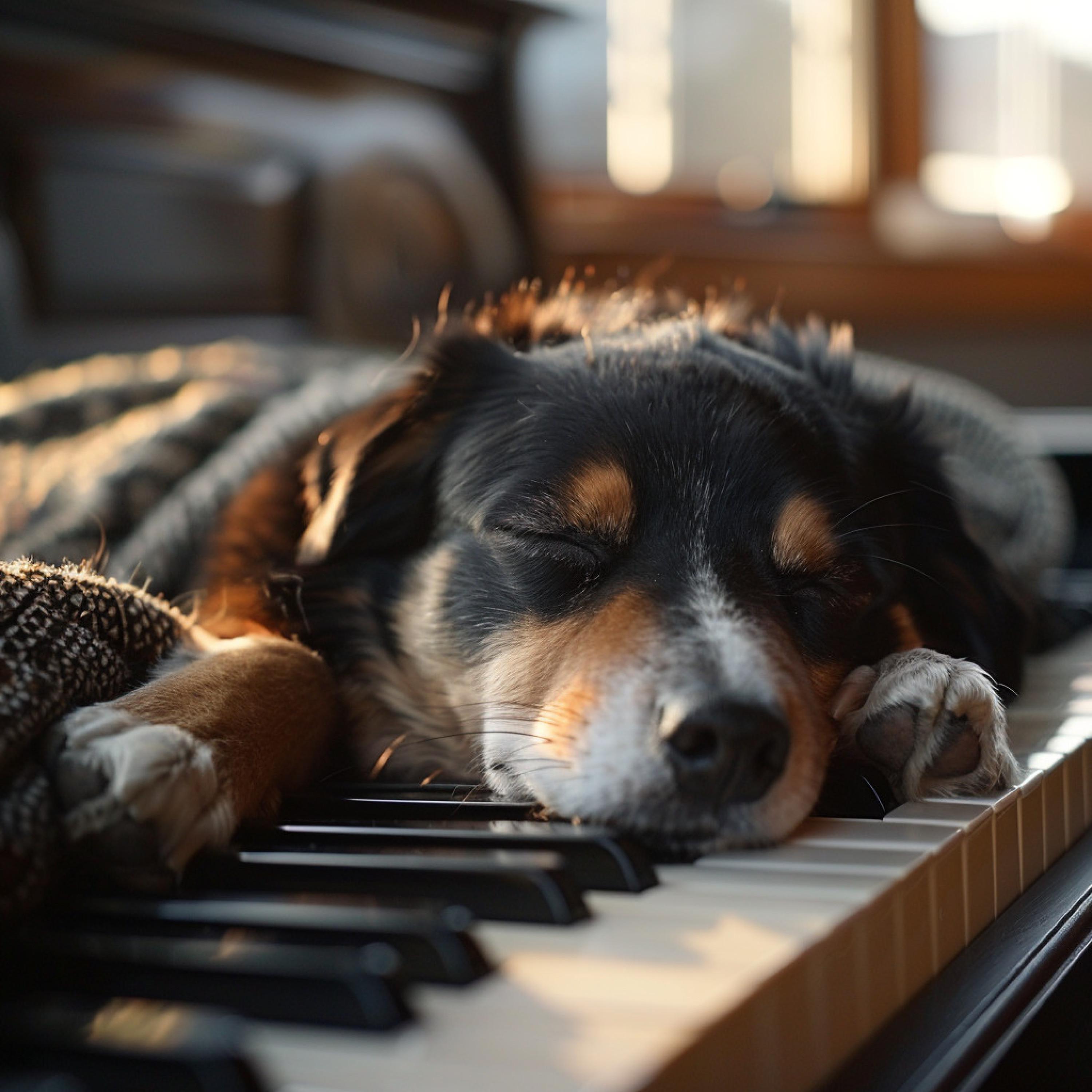 Sonata de luz de Luna - Los Relajantes Ecos Caninos Del Piano