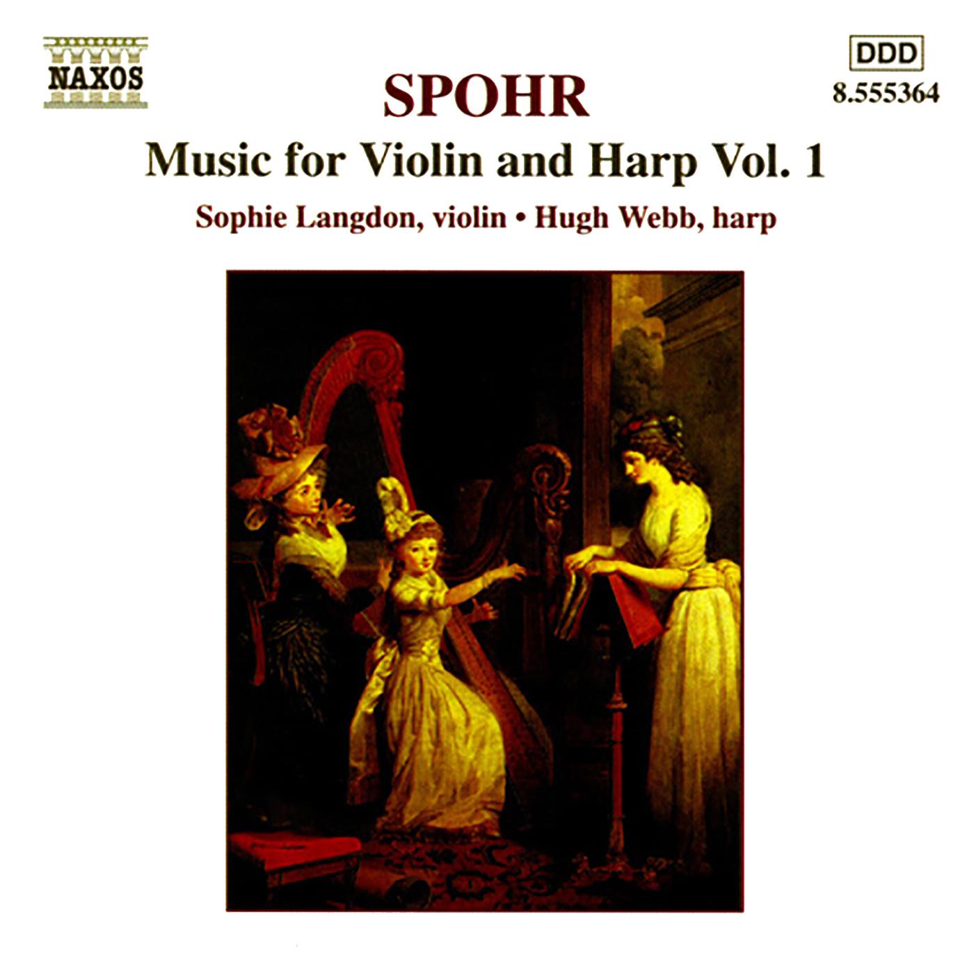 SPOHR: Music for Violin and Harp, Vol.  1