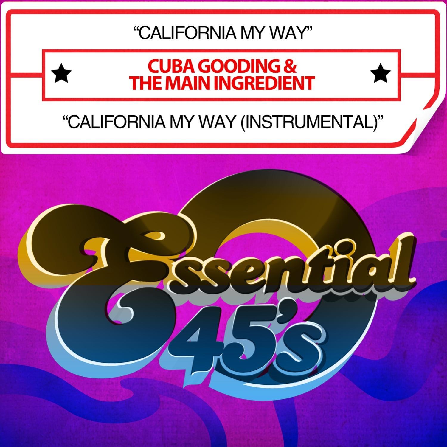 California My Way / California My Way (Instrumental) [Digital 45]