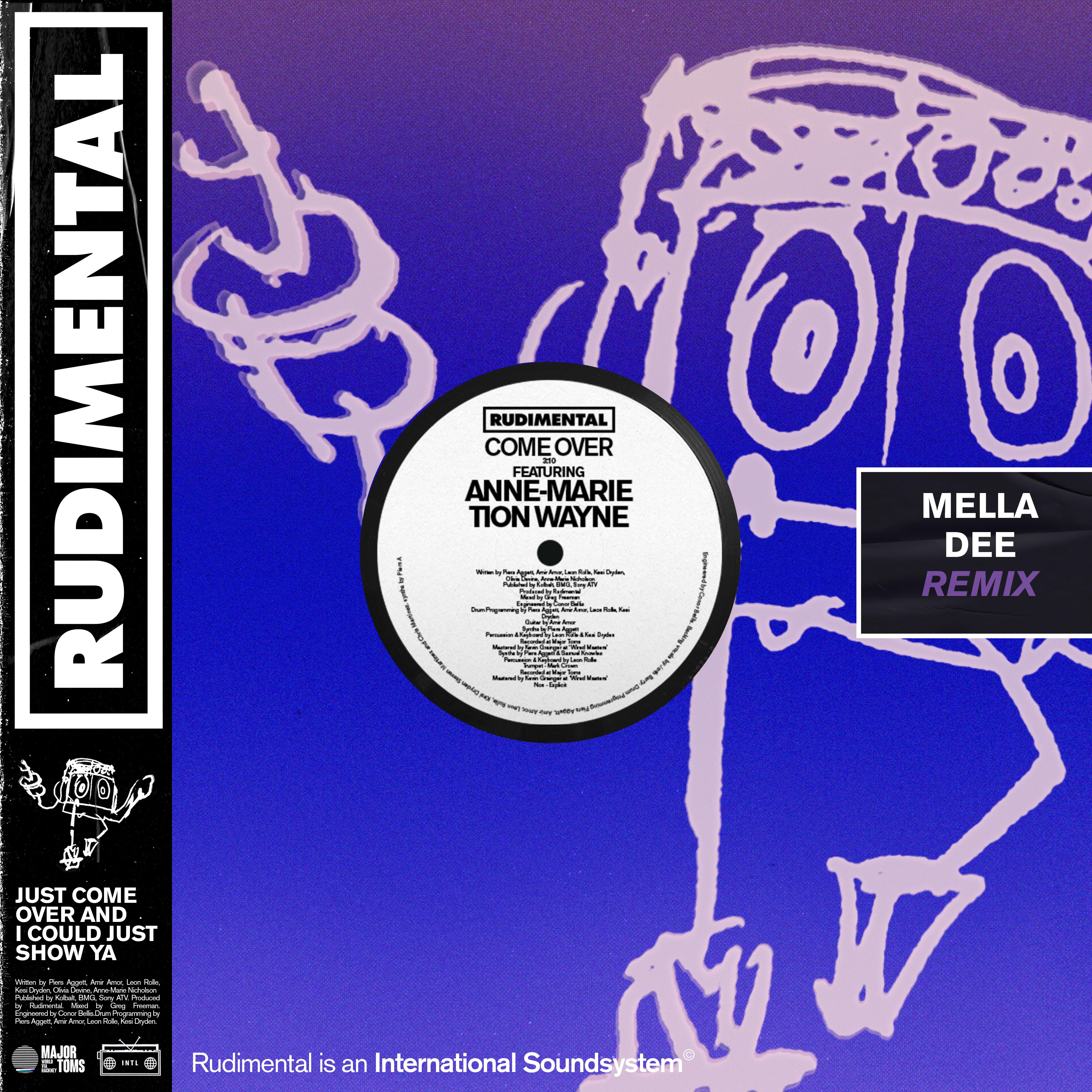 Come Over (feat. Anne-Marie & Tion Wayne) [Mella Dee Extended Remix]