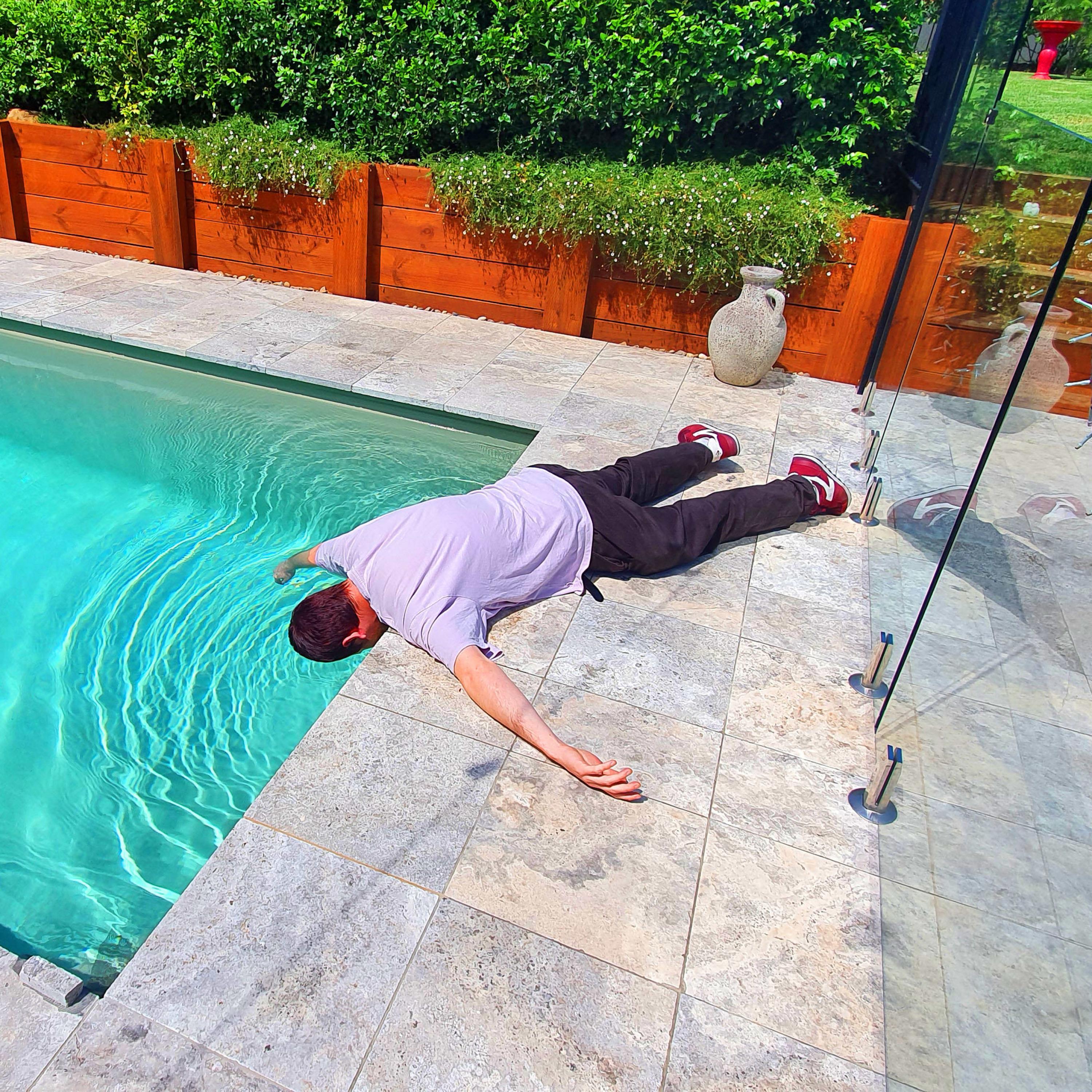 Layering BY THE POOL