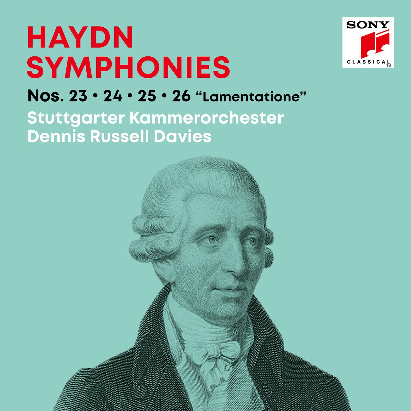 Haydn: Symphonies / Sinfonien Nos. 23, 24, 25, 26 "Lamentatione"