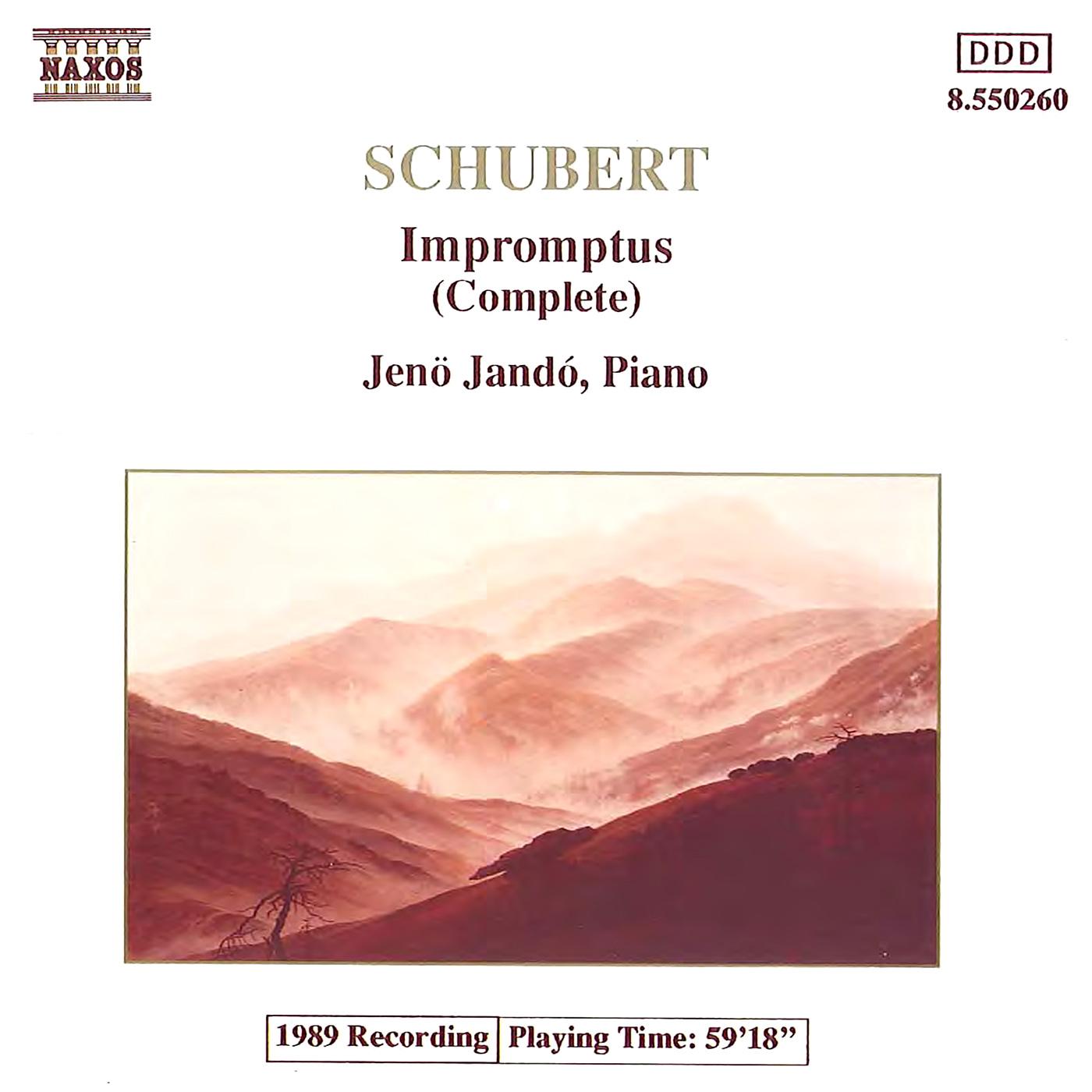 SCHUBERT: Impromptus (Complete)