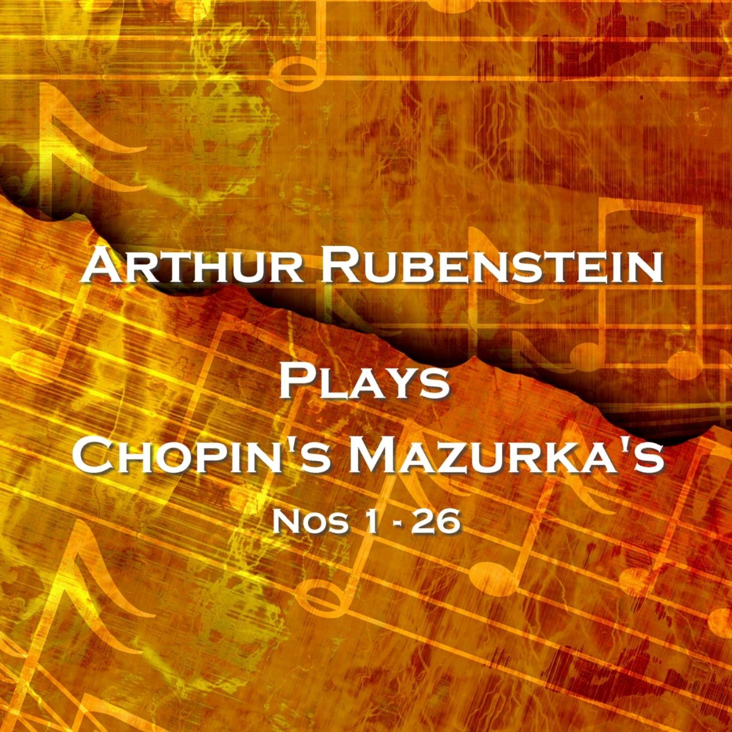 Plays Chopin's Mazurka's 1 - 26