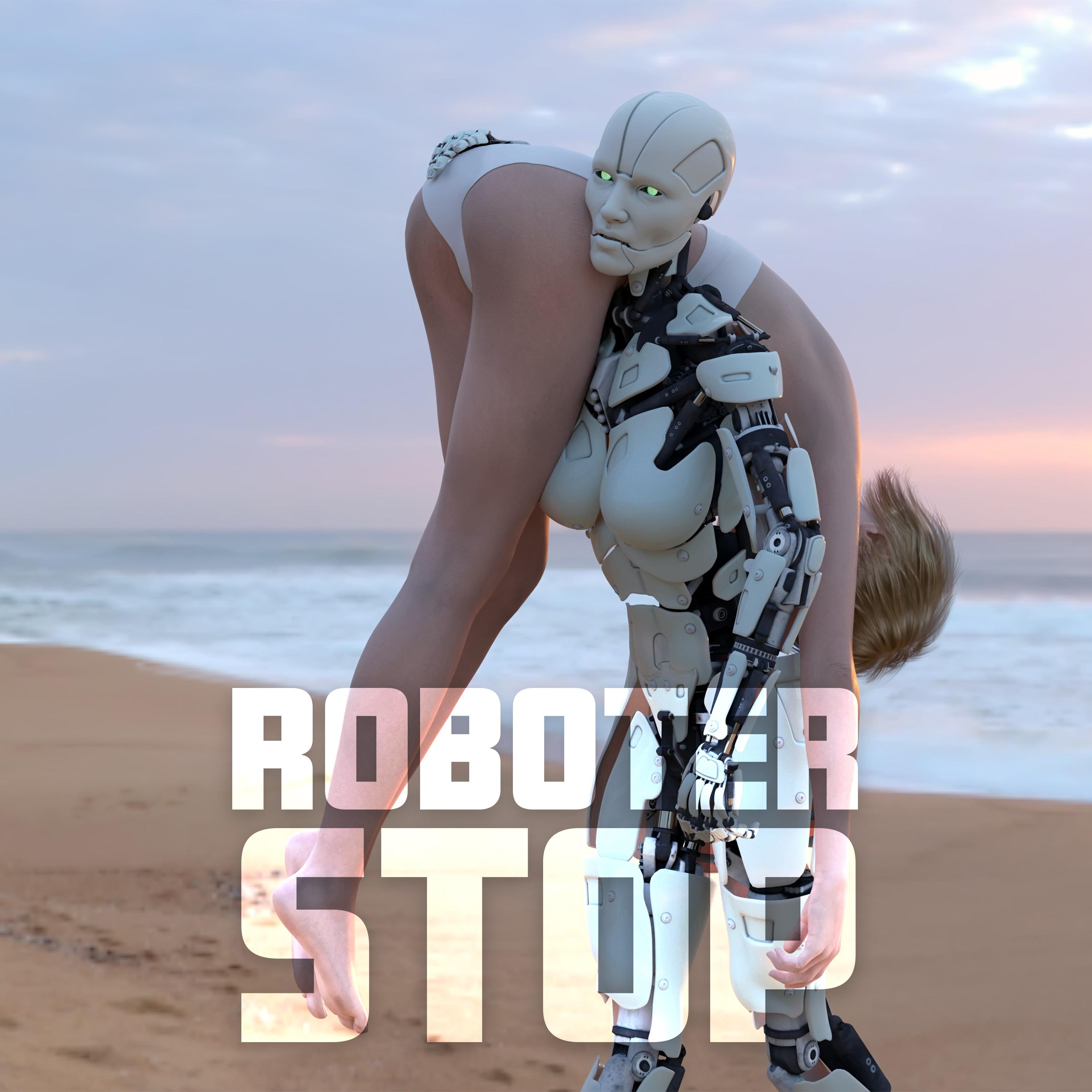 Roboter - Stop War
