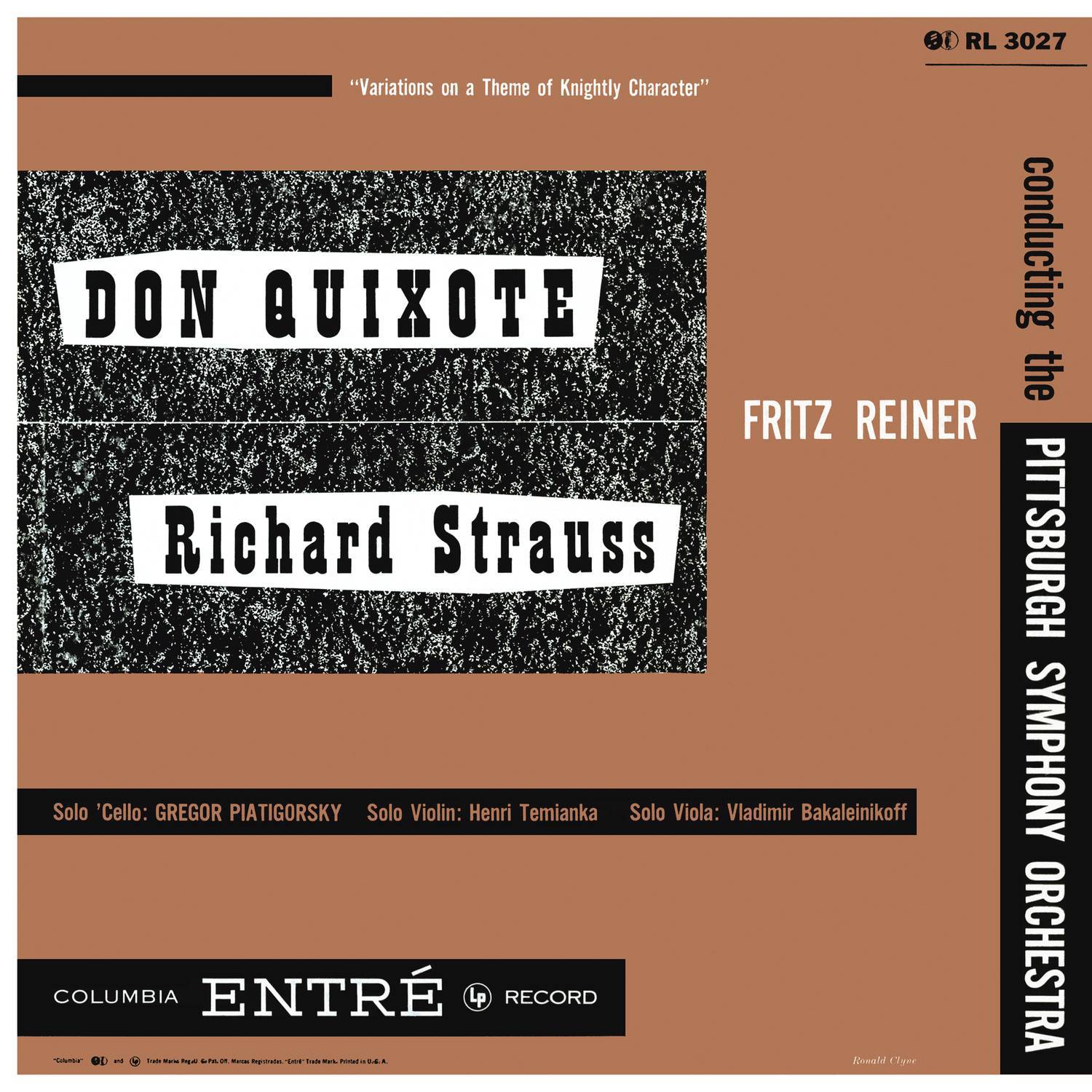 Strauss: Don Quixote, Op. 35 & Saint-Saëns: Cello Concerto No. 1 in A Minor, Op. 33 (Remastered)专辑