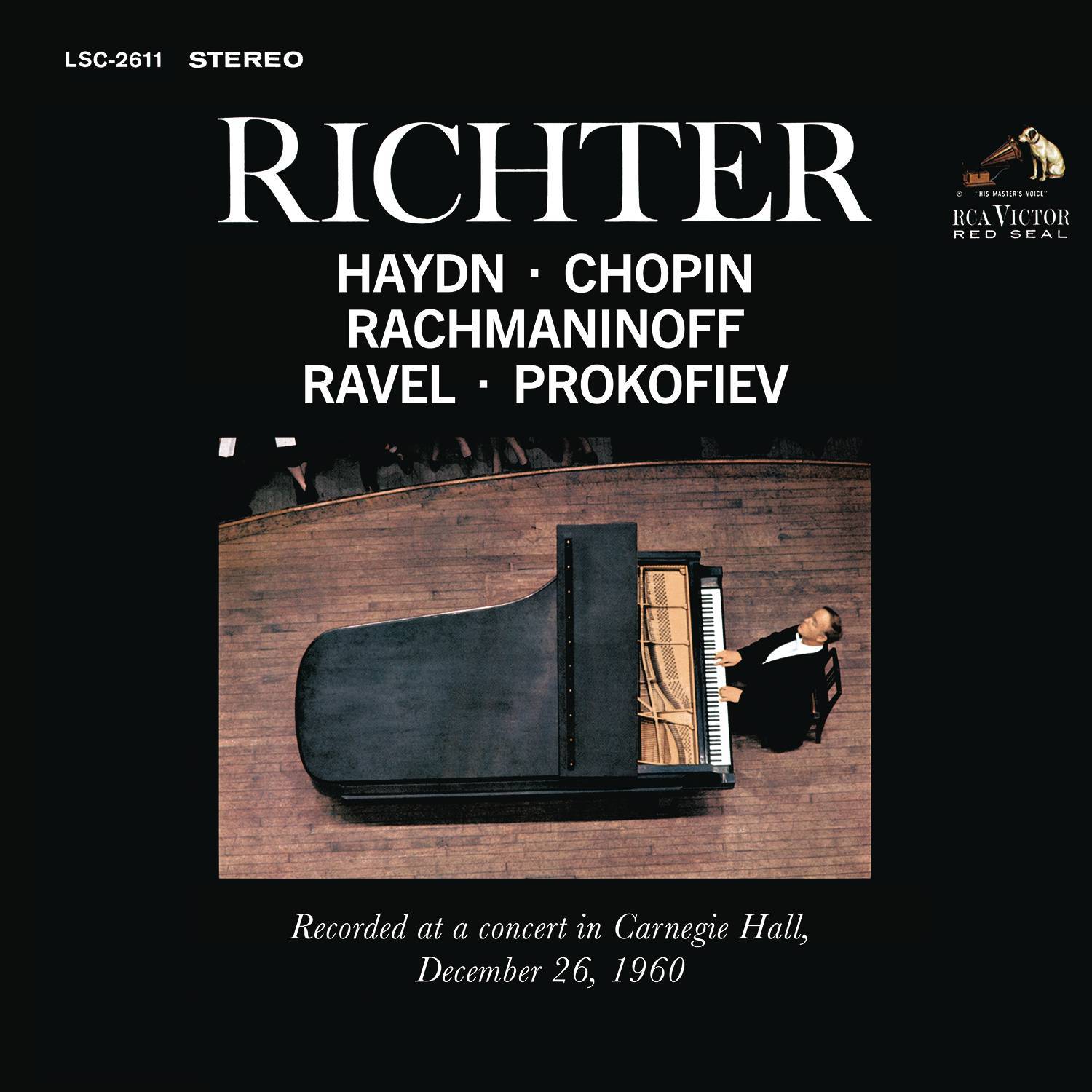 Sviatoslav Richter Recital -  Live at Carnegie Hall, December 26 1960专辑