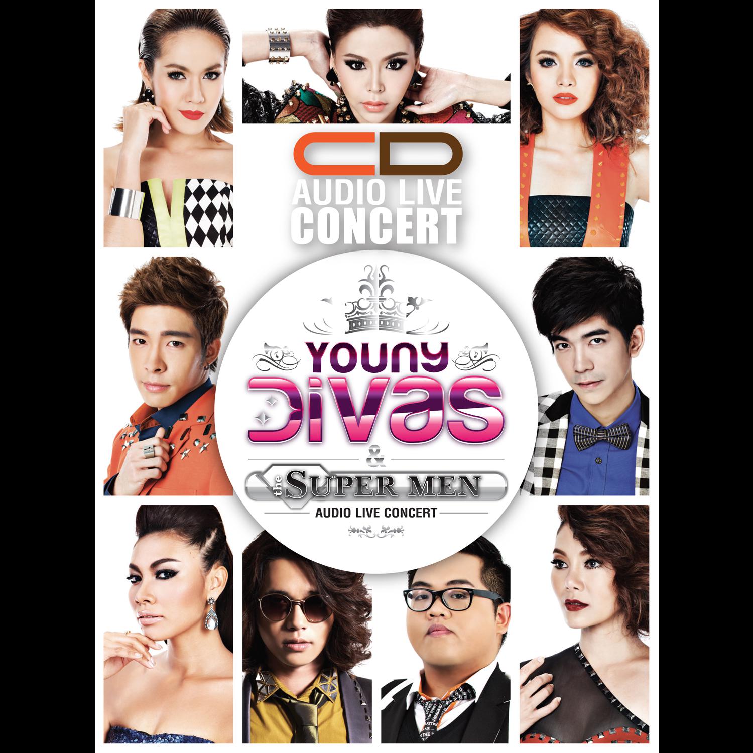 Young Divas & the SUPER MEN AUDIO LIVE CONCERT专辑