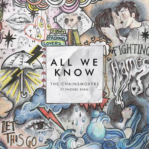 All We Know - The Chainsmokers ft. Phoebe Ryan (PT Instrumental) 无和声伴奏 （降4半音）
