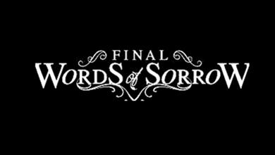 Final Words Of Sorrow