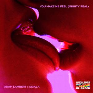 Adam Lambert & Sigala - You Make Me Feel (Mighty Real) (Karaoke Version) 带和声伴奏 （升3半音）