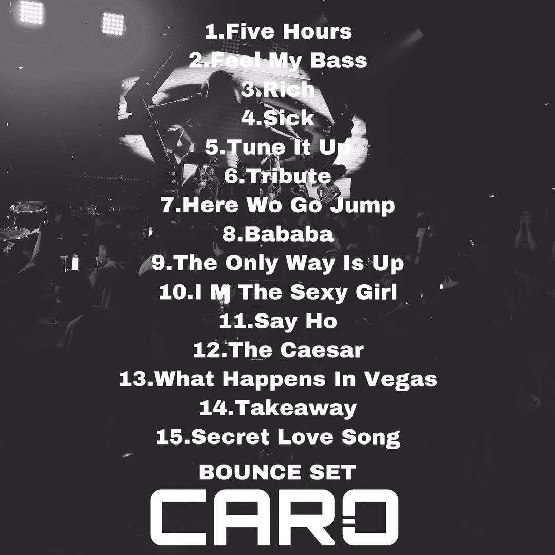 Deorro-BOUNCE SET（CARO remix）