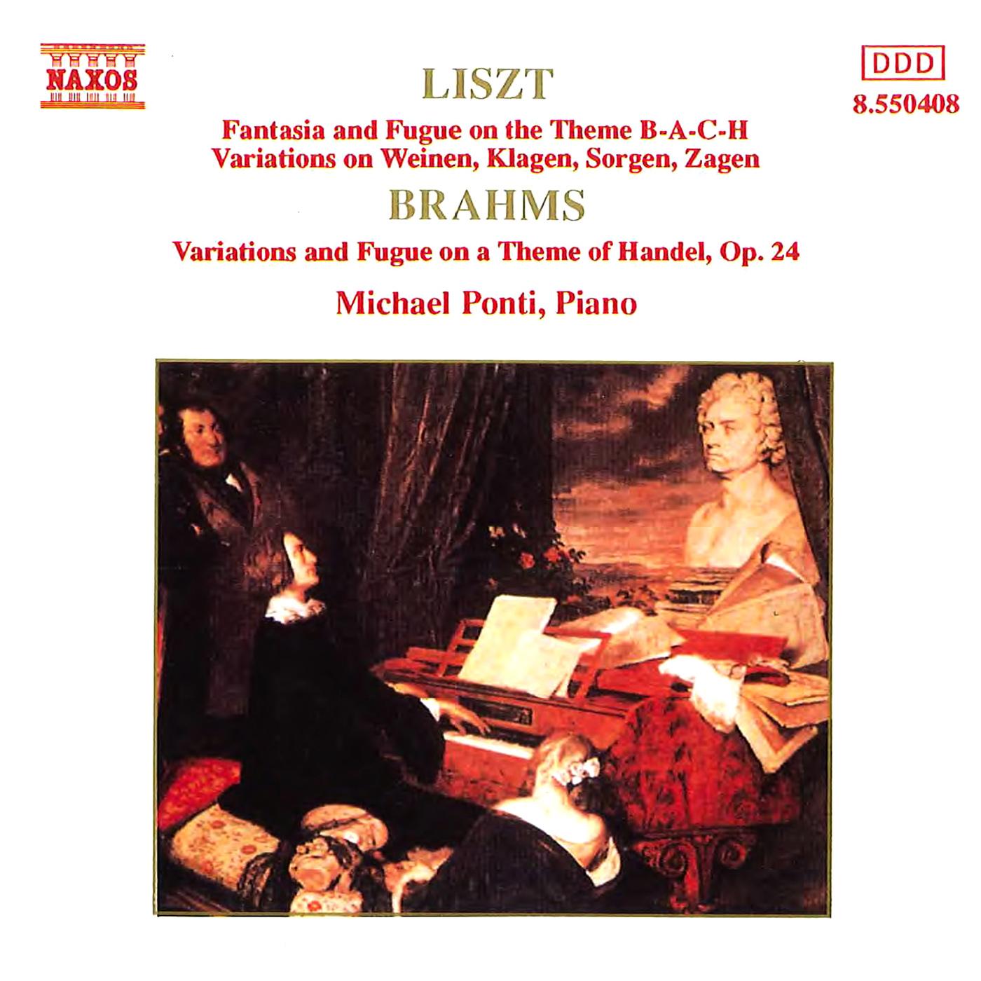 LISZT /  BRAHMS: Piano Variations